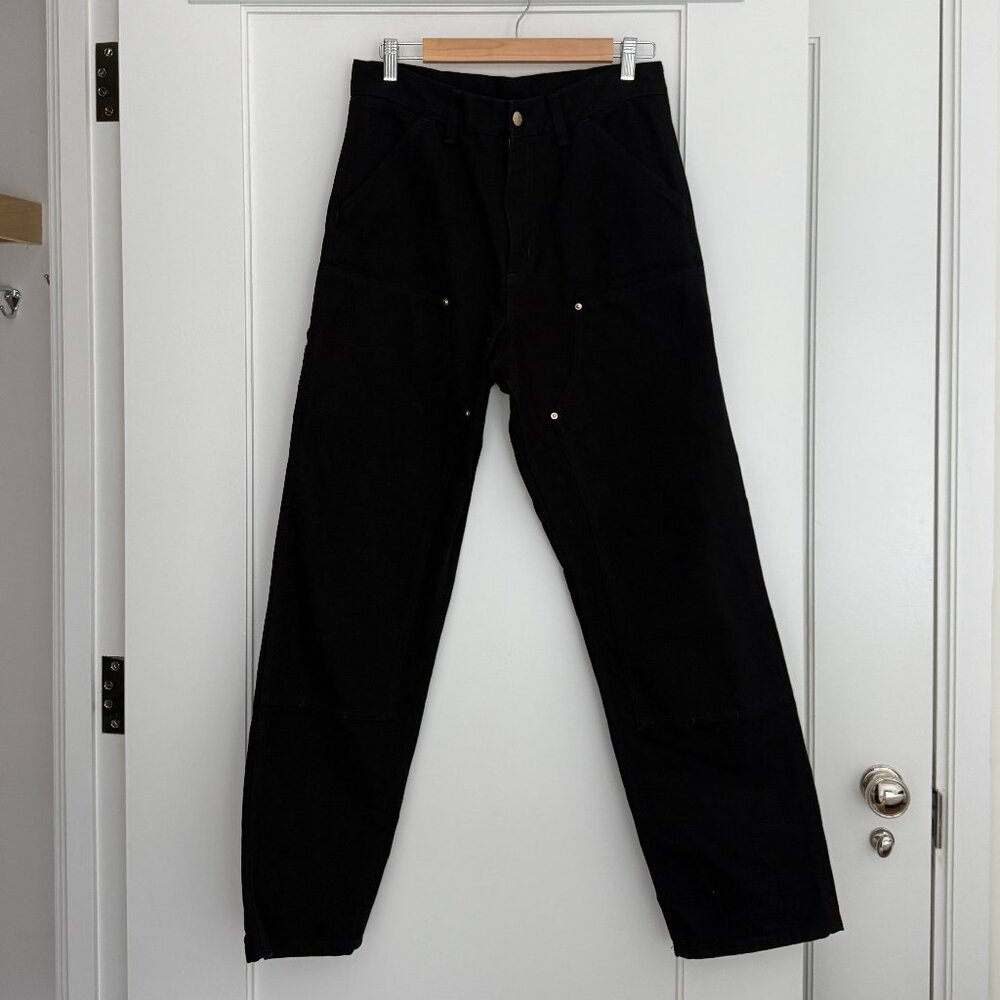 Carhartt WIP - Double Knee Black Pants - 29" x 32"